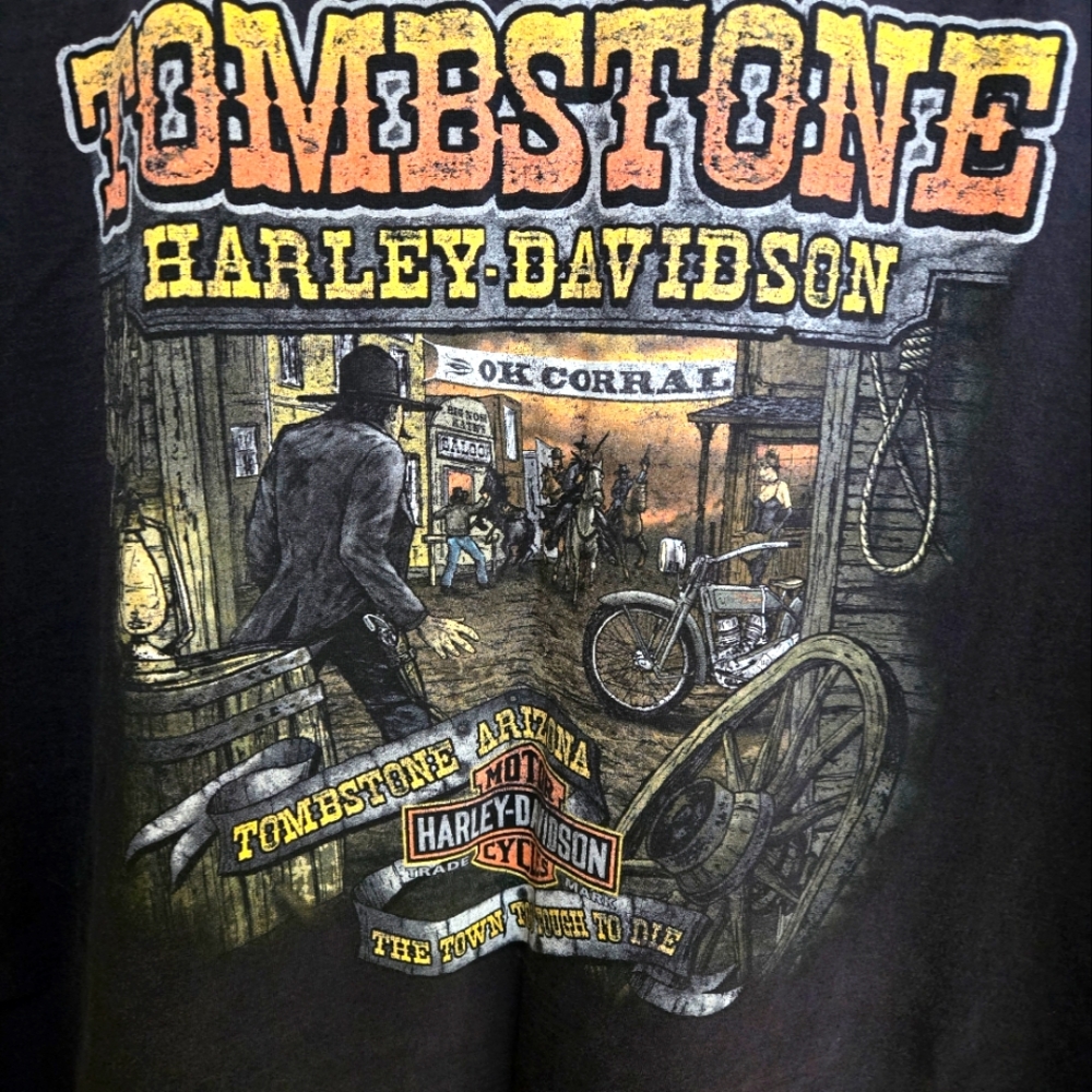 Harley Davidson 2xl Tombstone AZ.